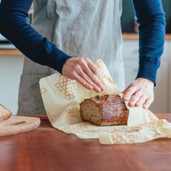Bread Wrap in Honeycomb Print